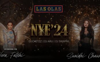 Nora Fatehi & Sunidhi Chauhan Live at Las Olas Goa