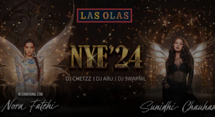 Nora Fatehi & Sunidhi Chauhan Live at Las Olas Goa