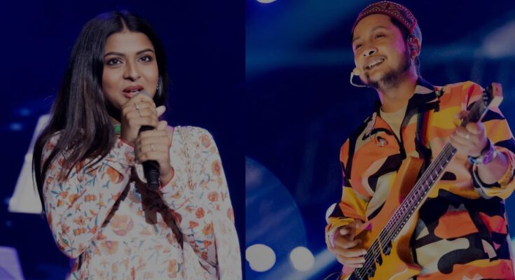 pawandeep arunita concert pune