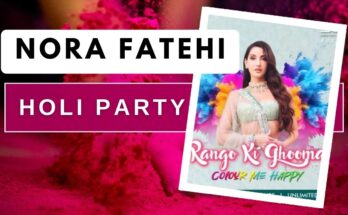 Nora Fatehi Holi Kolkata 2024