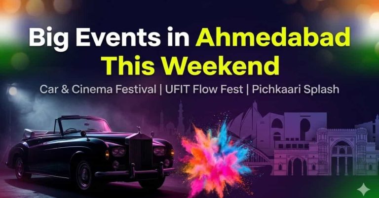 Big Events in Ahmedabad This Weekend: India's First Car and Cinema Festival Opens February 27
